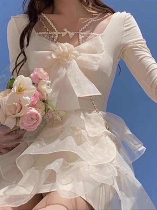 Dresses & Skirts - Kawaii Balletcore Layered Tiered Mini Dress